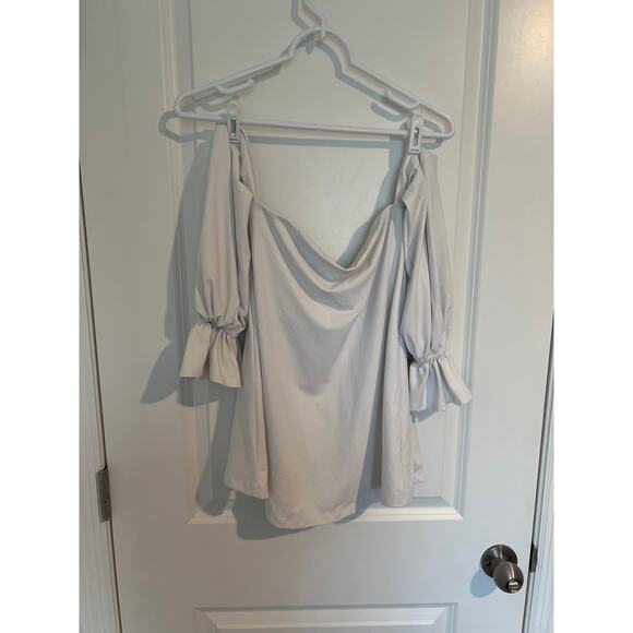 Susana Monaco off shoulder white top size small - Picture 1 of 5